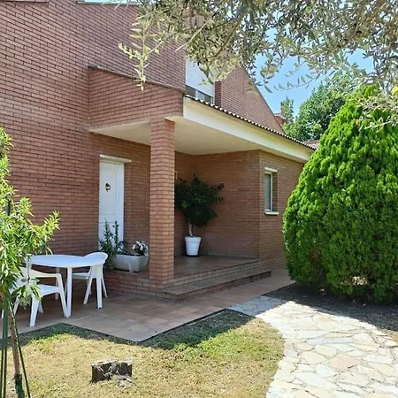 Casa Con Jardin Y Piscina Privada. Villa Santa Eulalia de Ronsaná Exterior photo
